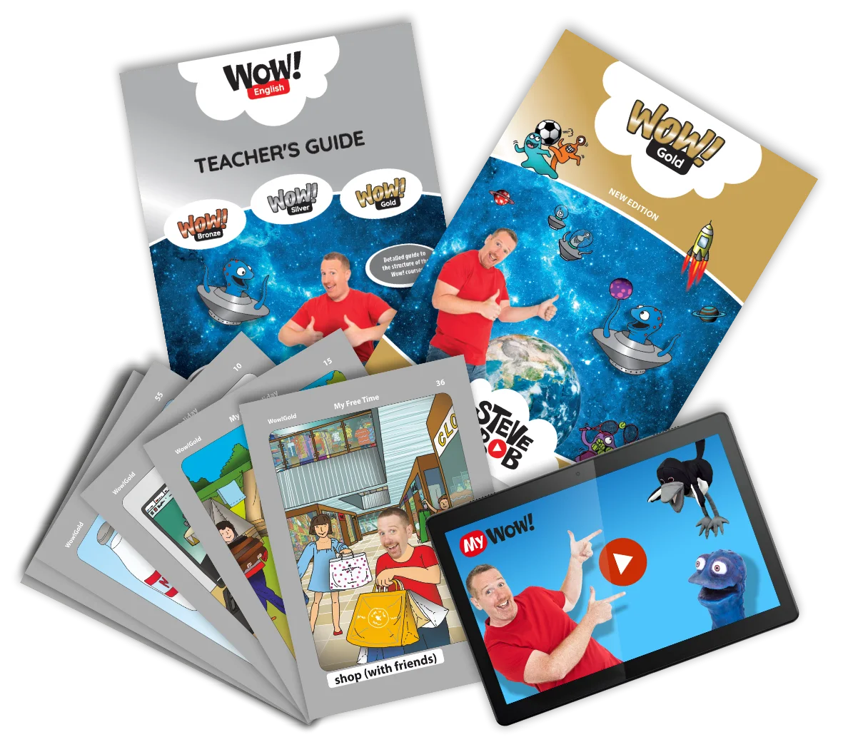Materiales oficiales de la metodología WOW! English
